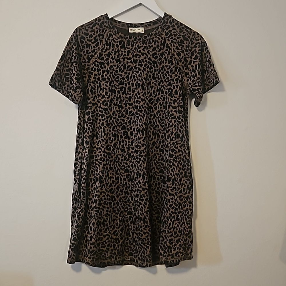 NEW IN WOMAN ANIMAL PRINT S DRESS